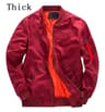 Men Windproof Baseball Jacket Thickened Outdoor Casual Suit Lightweight Fall  Winter Windbreaker Fo