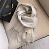 Winter Narrow Scarf Wool Scarf Hot Selling Solid Color Scarf For Men  Women Universal Warm 6