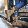 Women Winter MidCalf Boots Thigh High Fashion Snow Boots Warm Winter Shoes For Ladies Stylish  Cozy 1