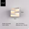Modern Outdoor Square Wall Lamp LED Villa Garden Light Porch Bedroom  Walkway Lighting Stylish Outd