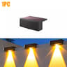 Solar Wall Light LED Outdoor Garden Lights Water Proof Lamp For Courtyard Fence Railing Yard Decora 5