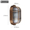 Retro Moisture ExplosionProof Outdoor Wall Light Vintage Waterproof Ceiling Lamp Ideal For Wall  Po 4