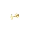 Surgical Stainless Steel Earrings For Women Dainty Flat Back Earring Stud Hoop Cartilage Earrings F 10