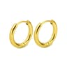 Stainless Steel Hoop Earrings For Women And Men Gold Color Small Earrings For Girls Durable Jewelle 4