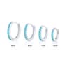 Stainless Steel Minimal Crystal Zircon Hoop Earrings Small Cartilage Piercing Gold And Silver Color 11