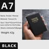 English Planner Book Mini Portable Pocket Daily Schedule Book Thin Weekly Calendar For Busy Lifesty 4