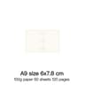 High Quality Ring Binder Notebook Insert Refills Loose Leaf Spiral Diary Planner Paper Durable Inne
