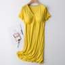 Modal Maternity Clothes Breastfeeding Nightgowns Nursing Sleepwear Loose Fitting Breast Feeding Paj 6