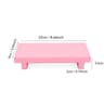 Fashionable Wooden Bathroom Soap Tray Storage Rack Retro Candle Tray Decorative Ornament Plant Vase 9