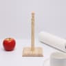 Fashionable Solid Wood Dining Table Tissue Holder Wooden Household Storage Roll Paper Holder Vertic