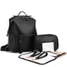 MultiFunction Leather Diaper Bags Large Capacity Baby Bags For Baby Care Changing Bags For Mom 8