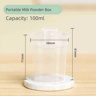 Baby Milk Powder Box Movable Canteen Storage Snacks For Kids Food Portable Container Travel Bottles 7