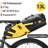 Waterproof Bicycle Bag Large Capacity Saddle Bag Foldable Tail Bag For Mountain Bike Road Luggage 7