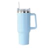 Insulated Tumbler With Handle And Straw Double Wall Thermal Iced Travel Mug Car And Outdoor Use 10