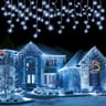 Solar Icicle Outdoor Christmas Lights Waterproof Fairy Lights Modes For Home Party Halloween Holida 3