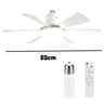 Socket Fan Light Dimmable Ceiling Fan In Light Socket Extender  6 Blades For Bedroom Kitchen 5