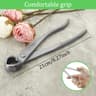 Grooming Kit Stainless Steel Wear Resistant Tools Time Saving Pruning Kit With Ergonomic Long Handl 5