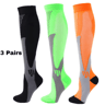 30 MmHg Compression Socks For Men  Women  3 Pair Set For Diabetes Swelling  Recovery 19