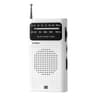 Mini Portable AMFM Radio With AA Battery Power  Compact Pocket Analog Tuner For Travel  Emergencies 7