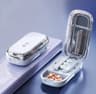 3in1 Pill Cutter And Splitter With Portable Pill Organizer 0