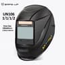 Auto Darkening Welding Helmet 100x97mm Large View True Color 4 Sensors For MIG MAG MMA Welder 4