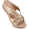 Womens Hollow Flower Wedge Sandals  Comfortable NonSlip Beach Platform Shoes 1