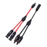 Solar Y Branch Connector Cable 30A For Parallel Wiring PV Panels 2