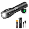 High Power T6 LED Flashlight With Zoom And Waterproof Aluminum Body 8