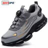 Mens Rotating Button Safety Shoes With Steel Toe Protection 7