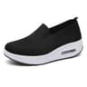 Womens Mesh Platform Loafers With HeightBoosting Sole 8