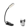 Rechargeable LED Book Light ClipOn Reading Lamp With 3 Color Modes 7