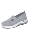 Womens Breathable Knit Sneakers Low Top Casual Shoes 10
