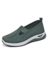 Womens Breathable Knit Sneakers Low Top Casual Shoes 12