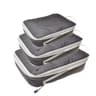 3Piece Compressible Packing Cube Set Waterproof Travel Organizer Bags 11
