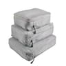 3Piece Compressible Packing Cube Set Waterproof Travel Organizer Bags 13