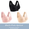 3 Pack Plus Size Seamless Lace Sports Bras 14