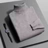 Mens Slim Fit Knitted Turtleneck Sweater With Long Sleeves And AntiPilling Fabric 12