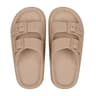 Womens Soft Platform Cloud Slides With Double Buckle 9