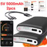 Rechargeable 5000mAh Power Bank For Heated Gloves Vests And Winter Gear 7