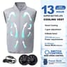 Rechargeable Electric Cooling Fan Vest For Outdoor Work And Hiking 6