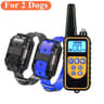 Electric Dog Training Collar With Remote  Waterproof  Rechargeable 12