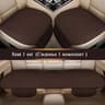 Flax Car Seat Cushion Pad  Breathable Auto Seat Protector For Front Or Rear Seats 21