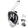 Full Face Snorkel Mask With Detachable Camera Mount Wide View AntiFog AntiLeak For Youth And Adults 10