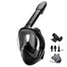 Full Face Snorkel Mask With Detachable Camera Mount Wide View AntiFog AntiLeak For Youth And Adults 7