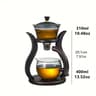 Glass Tea Set With Magnetic Switch Teapot And Infuser  SemiAutomatic Drip Teapot With Optional Cups 5