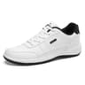 Waterproof Leather Casual Sneakers For Men Comfortable Lace Up Everyday Footwear 7