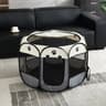 Foldable Pet Tent Portable Octagonal Cat And Small Dog Playpen 10