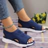 Summer Comfortable Round Toe Thick Sole Open Toe Sandals For Women 6