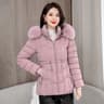 Winter Down Jacket Women Warm Hooded Parka Short Overcoat 10
