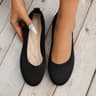Womens Knitted Sock Sneakers Lightweight Slip On Flat Shoes 8